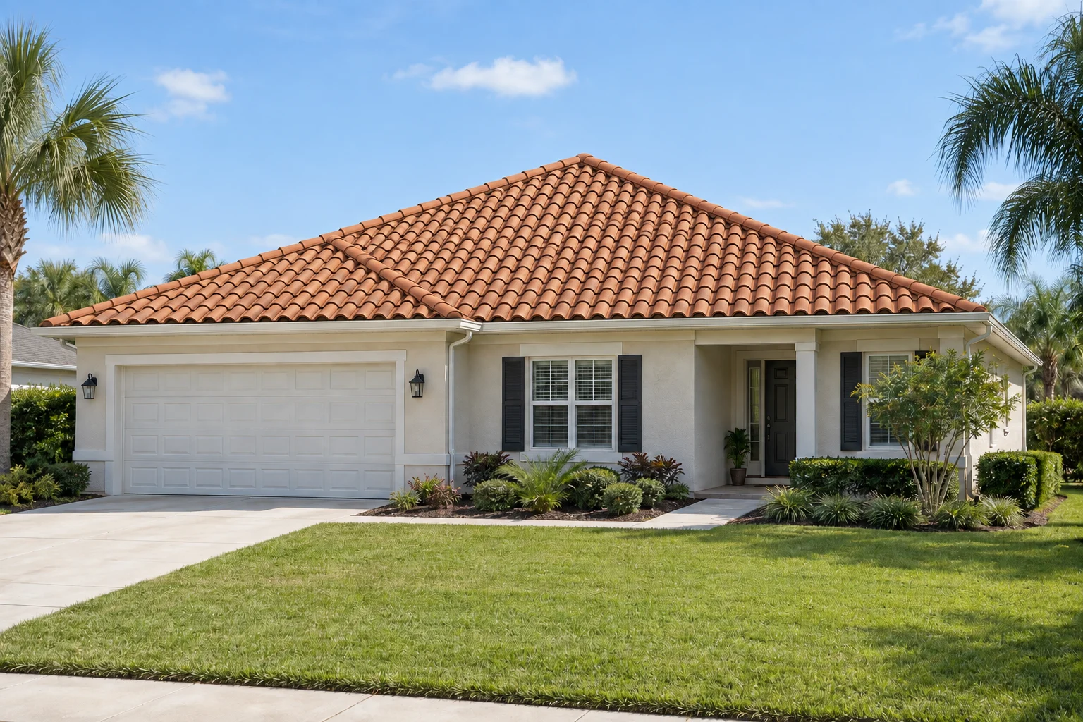 Example roofing appearance